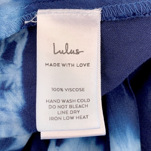 Lulus On the Groove Tie-dye Tie-back Split Leg Jumpsuit - Picture 14 of 16